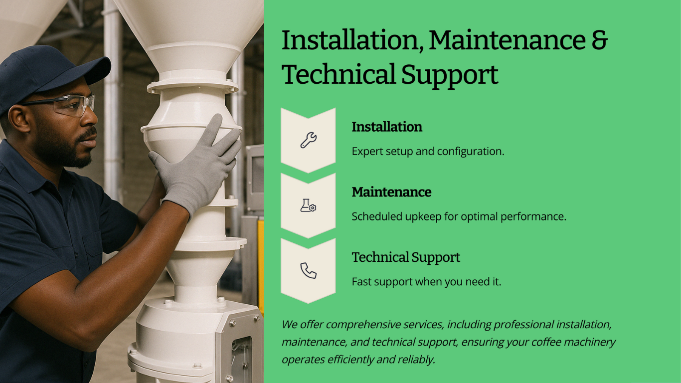 Installation, Maintenance & Technical Support